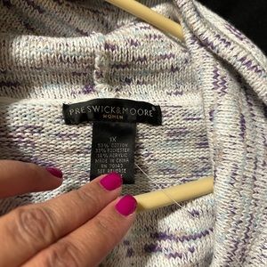 Multicolor Preswick & Moore Turtle Neck Sweater size 1XL